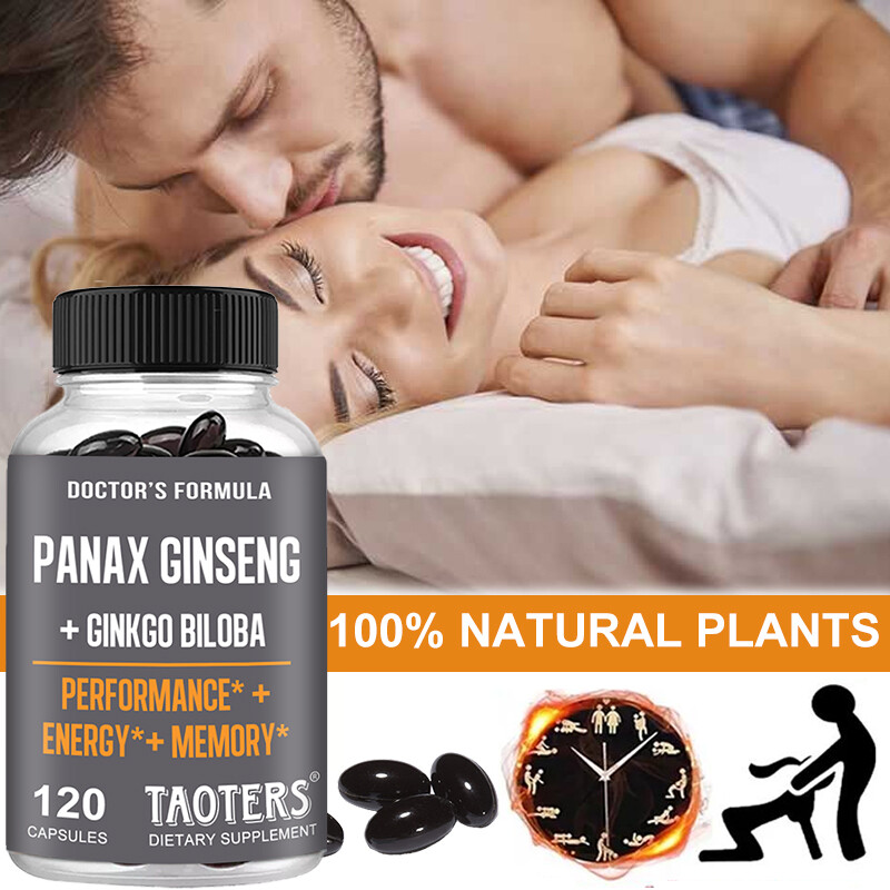 American Ginseng Ginkgo Supplement – Energy, Memory, Muscle Growth