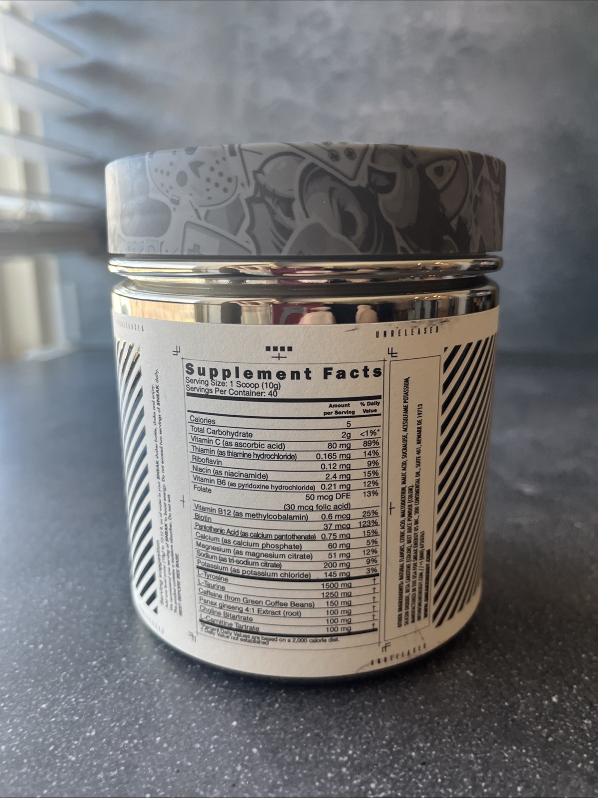 Sneak Limited Edition Unreleased 40 Serving Tub