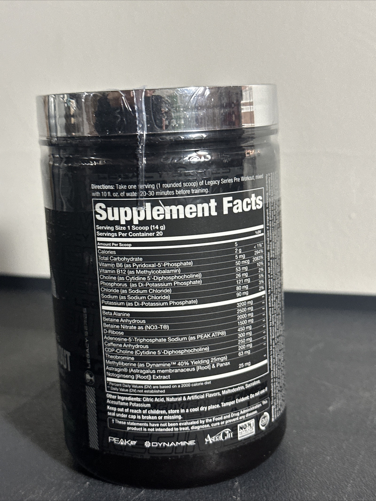 ALPHA PRIME SPORTS LEGACY SERIES Preworkout Berry Gusher Read Clearance!