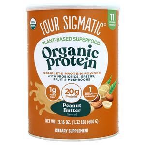 Four Sigmatic Plant-Based Organic Protein Peanut Butter 21.16 oz