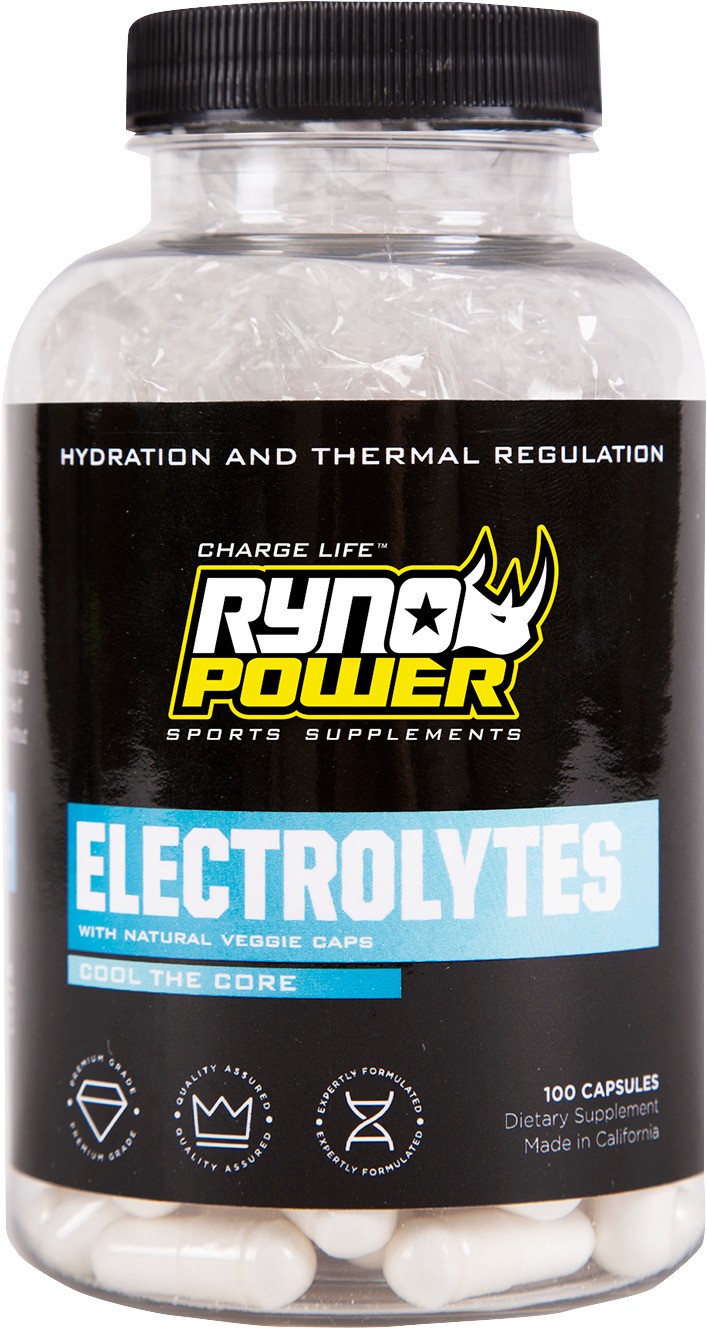 Ryno Power Electrolytes Capsules 100ct ELE883