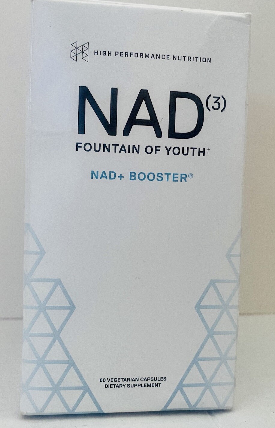 NAD Fountain Of Youth NAD+ Booster Cell Repair Energy 60 Capsules Exp 02/2025