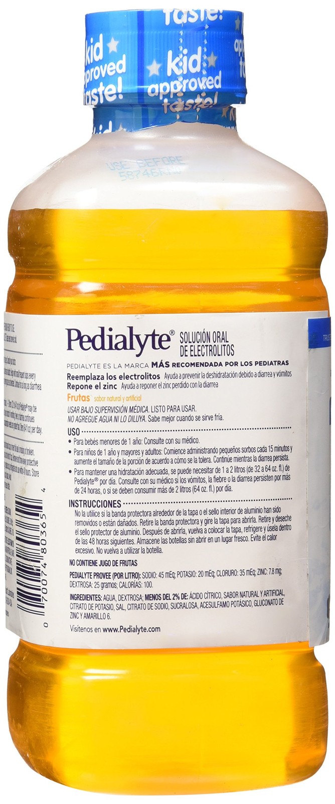 Pedialyte Oral Electrolyte Solution – Fruit – 1 lt