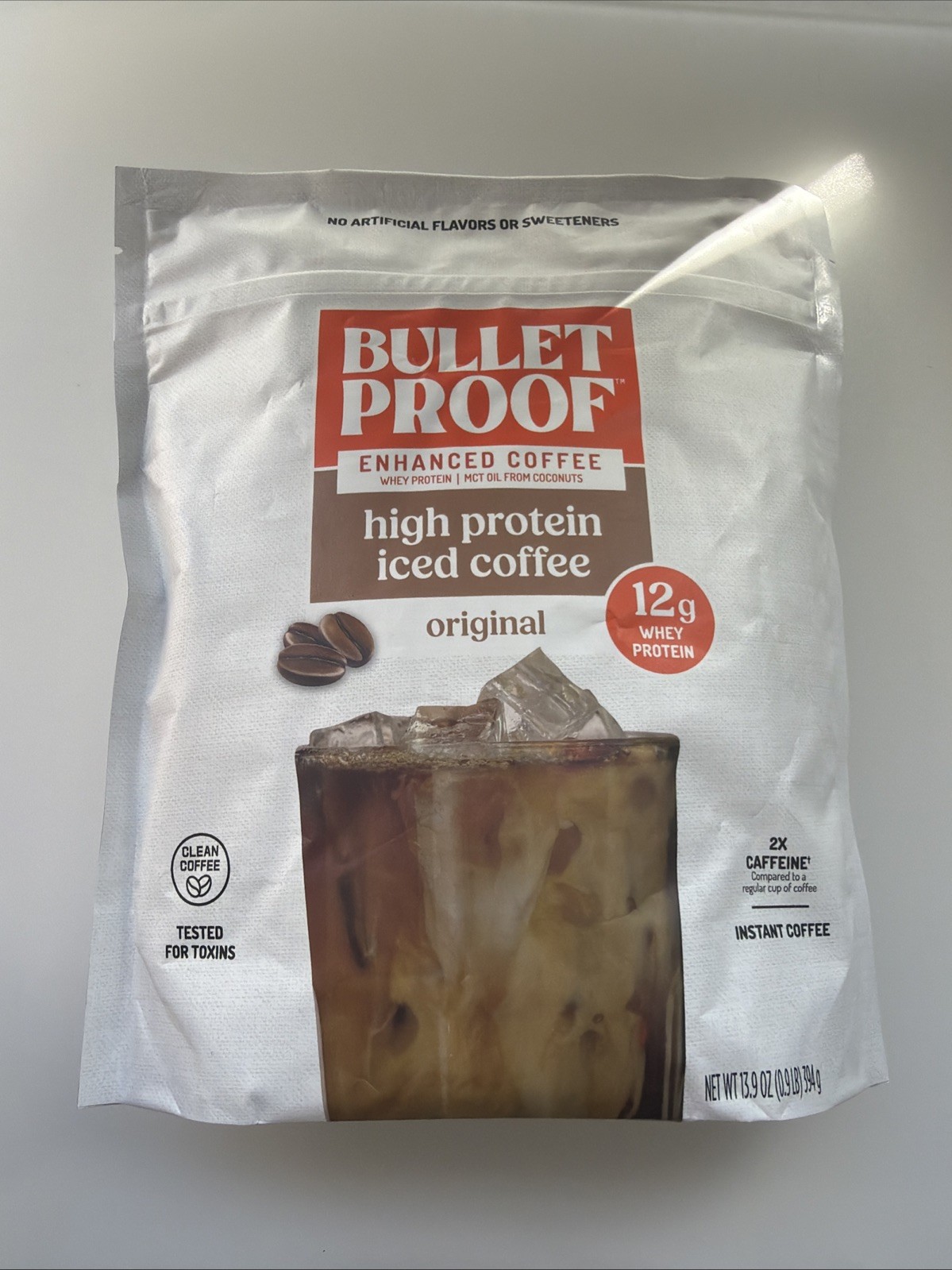 Bulletproof High Protein Iced Coffee Original Whey Protein 8 Srv Exp 2/27