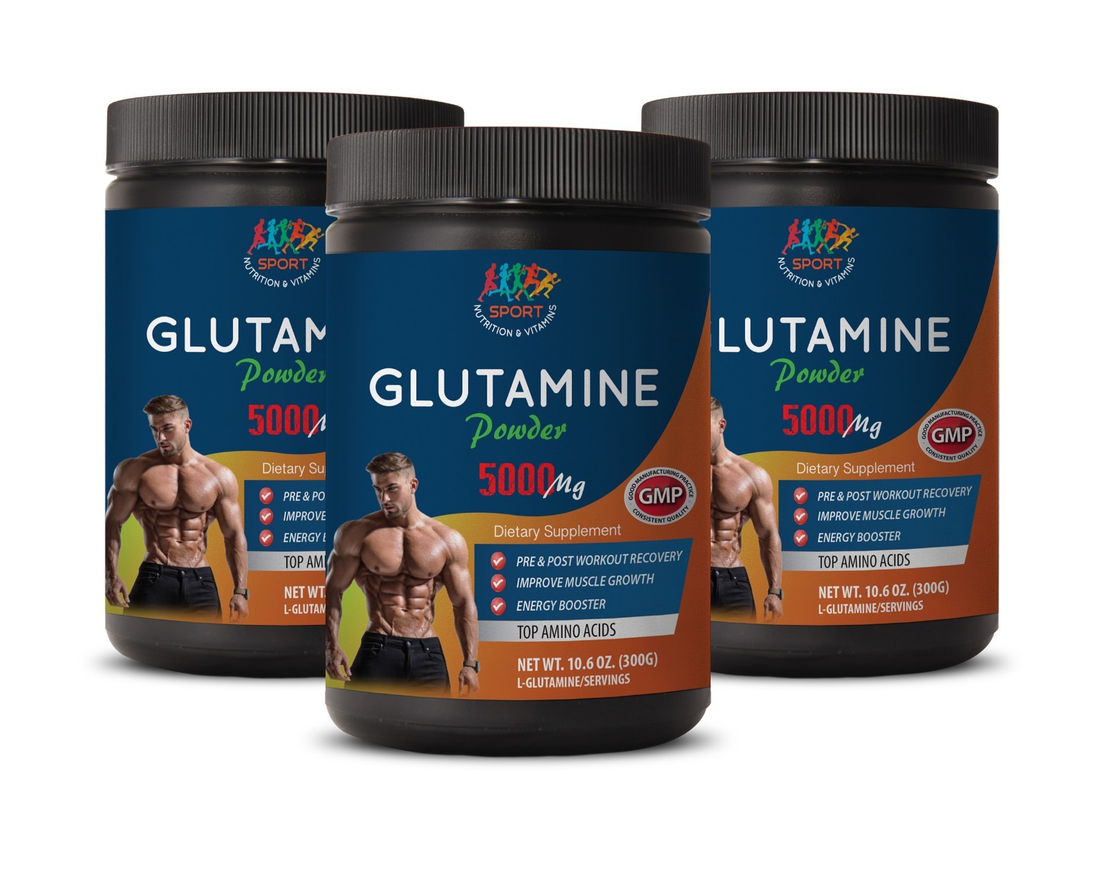 branched chain amino acid – GLUTAMINE POWDER 5000mg – muscle repair supplement 3