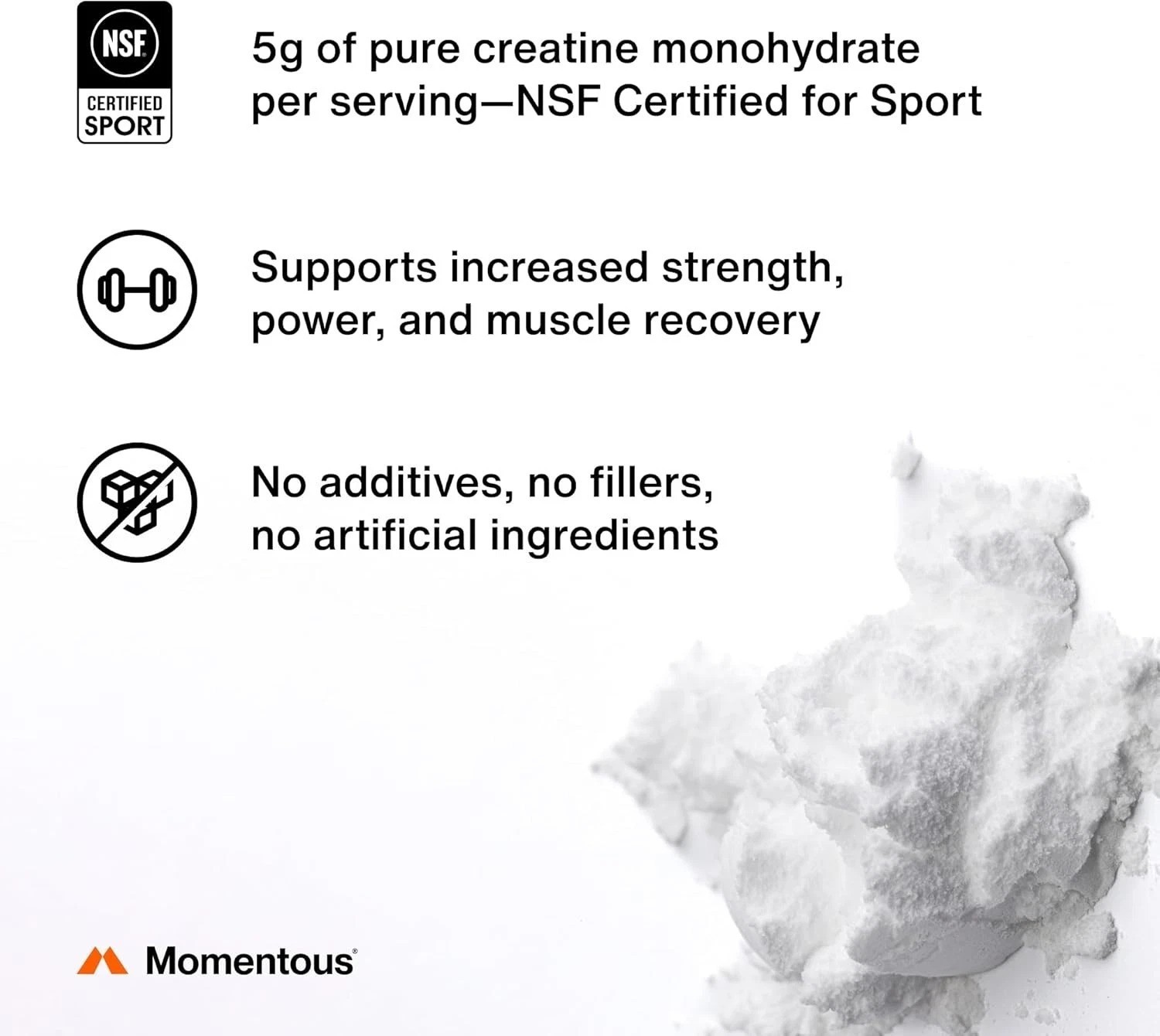 Creatine Monohydrate Powder – Creatine Powder – Supports Strength, Lean Muscl…