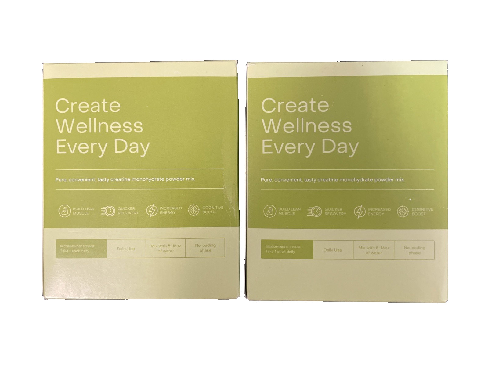 Create Creatine Monohydrate Powder Lemon Lime Dietary Supplement 30 sticks