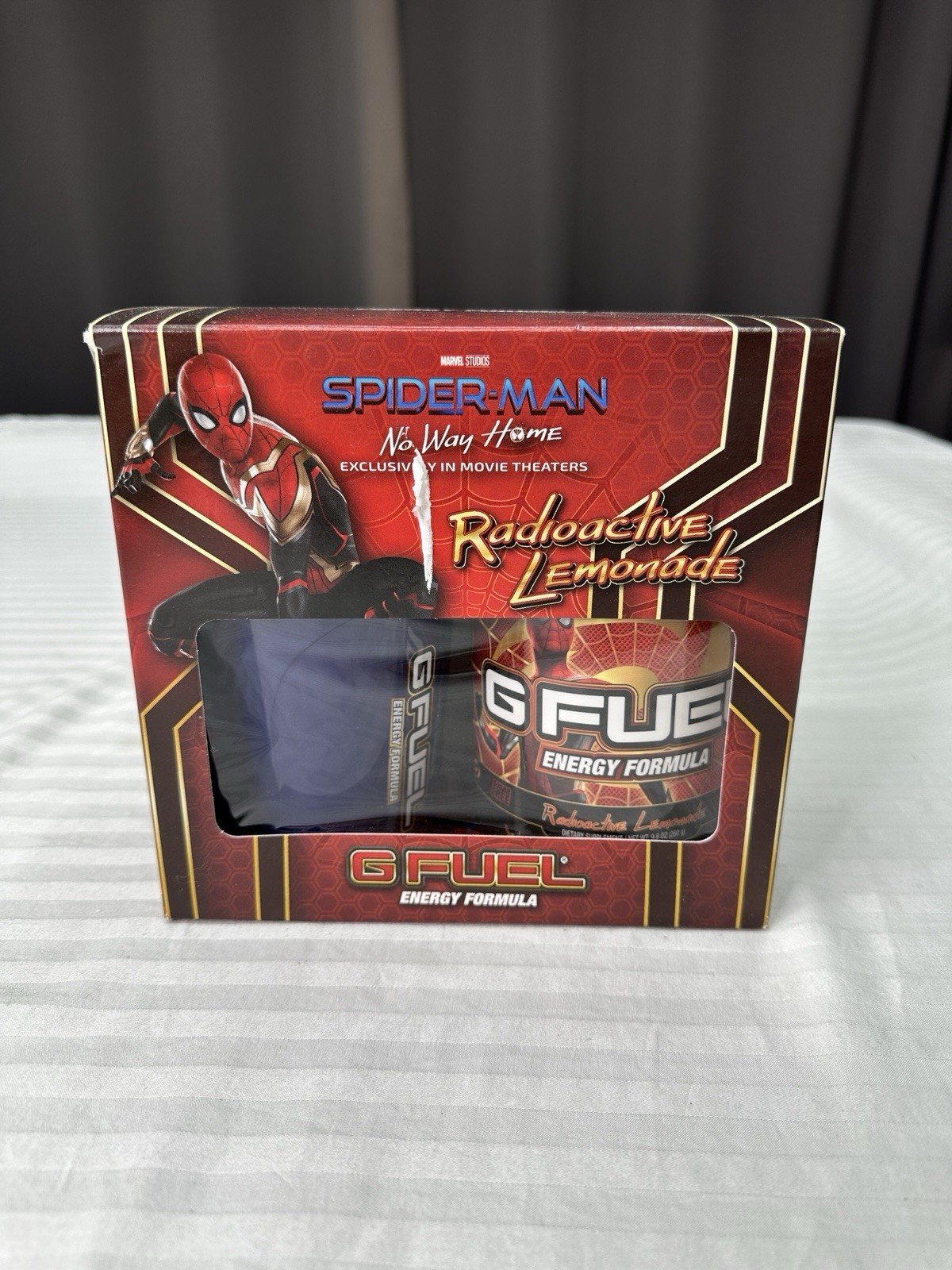 Spiderman No Way Home Radioactive Lemonade Gfuel Collectors Box