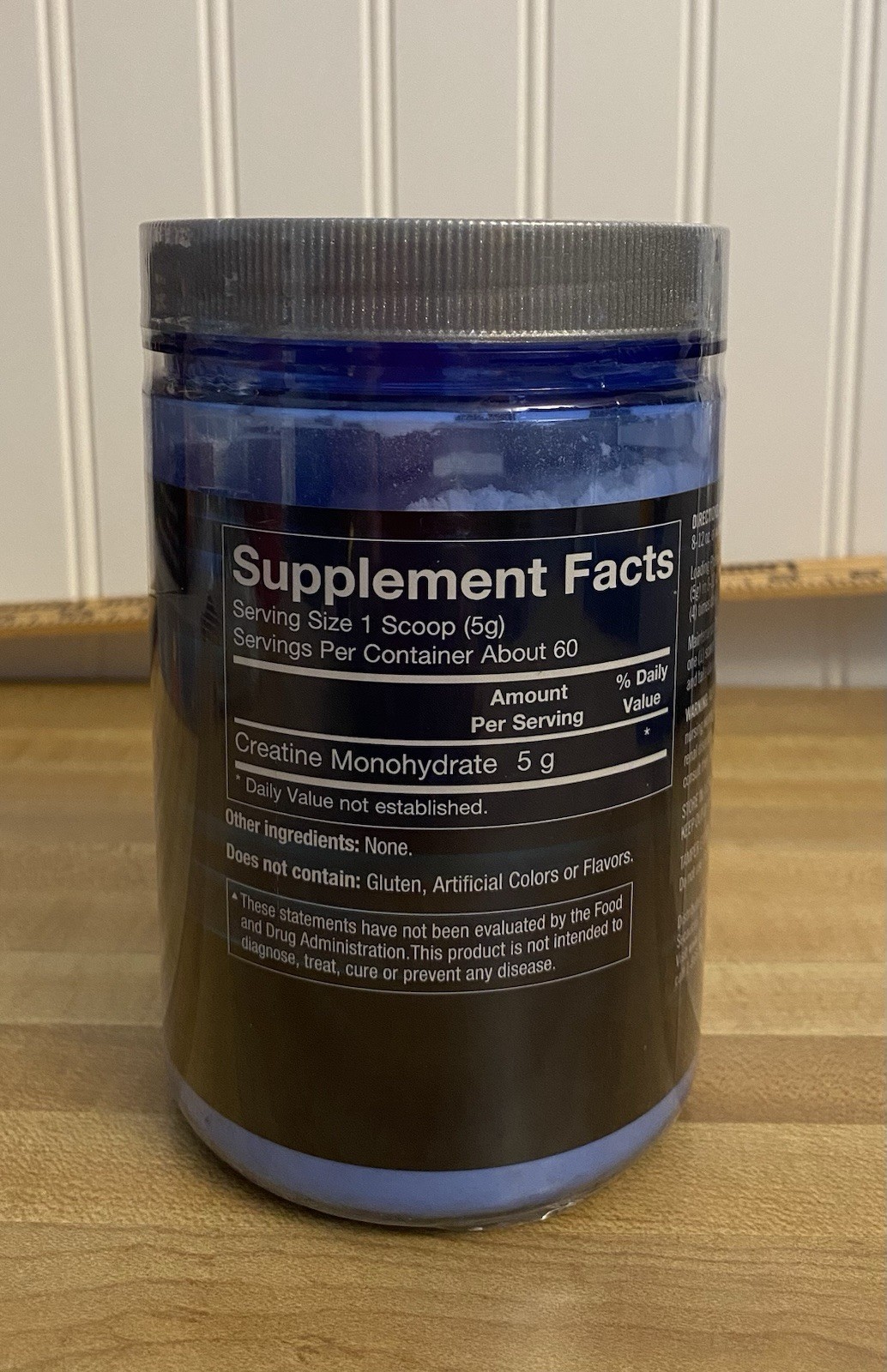 New 1 Jar Of Bodytech 100% Pure Creatine Monohydrate Powder Unflavored 10.58 oz.