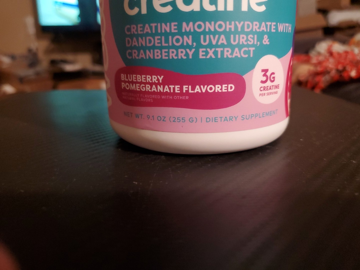 wellah Pump-It-Up Creatine Monohydrate BLUEBERRY POMEGRANTE – 9.1 oz. 04/2028