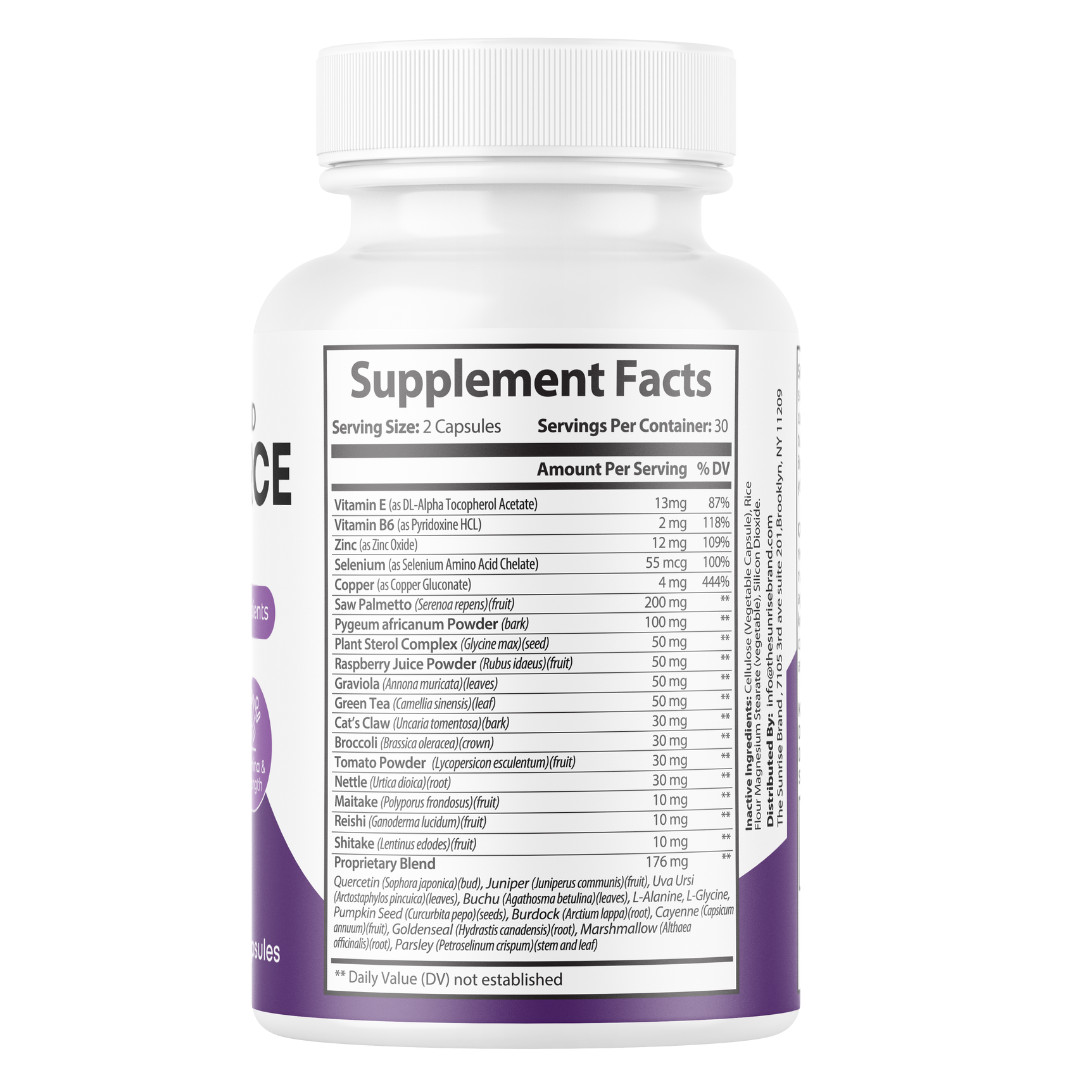 Flow Force Max – Vegan, Male Vitality Supplement Pills – 4 Bottles 240 Capsules