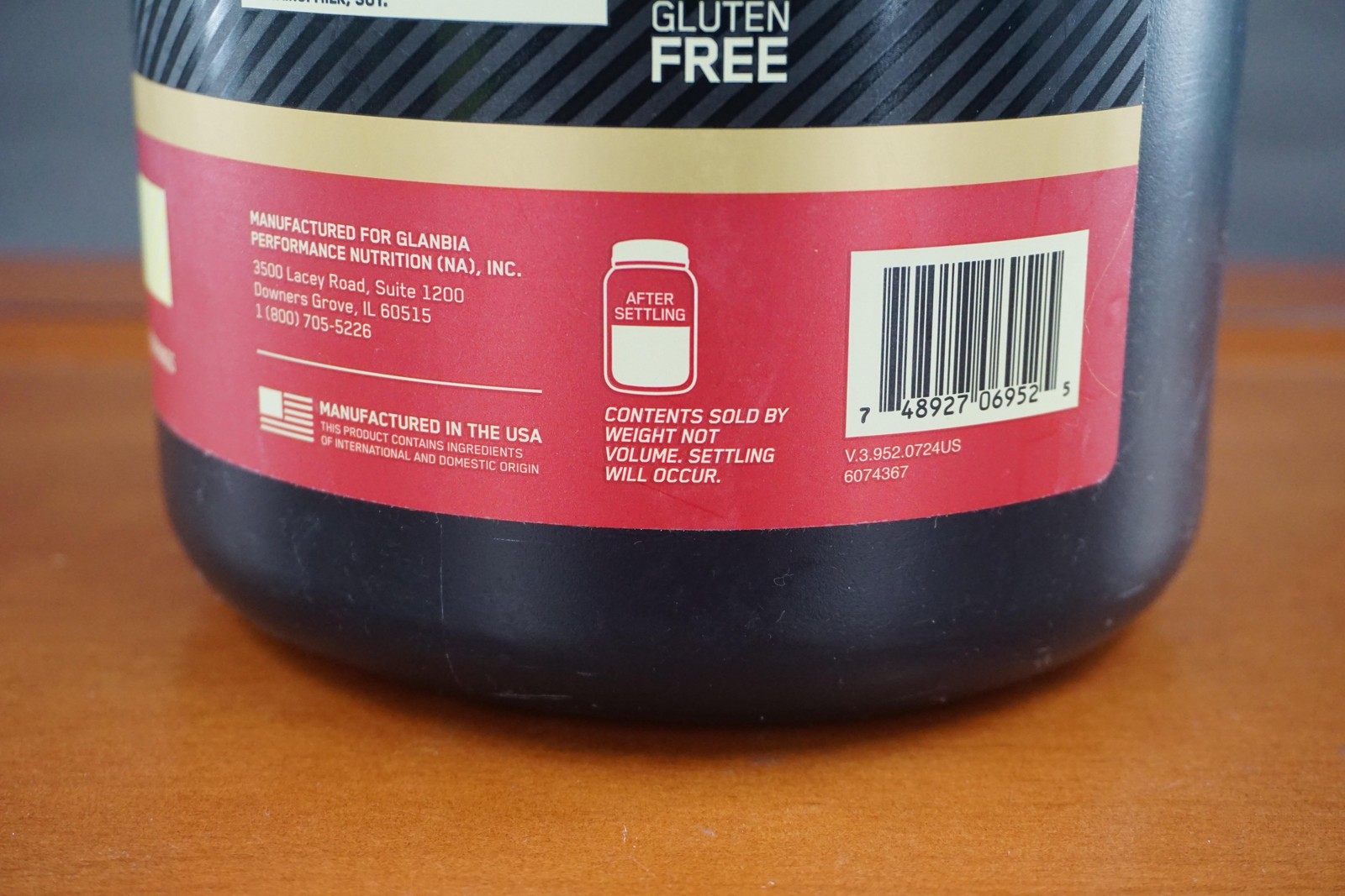 Optimum Nutrition Gold Standard 100% Whey Protein 24.05 Oz Vanilla Ice Cream