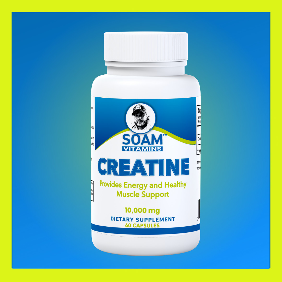 CREATINE – Pre Workout – Muscle Supplement – Cognitive and Immune Support – 60