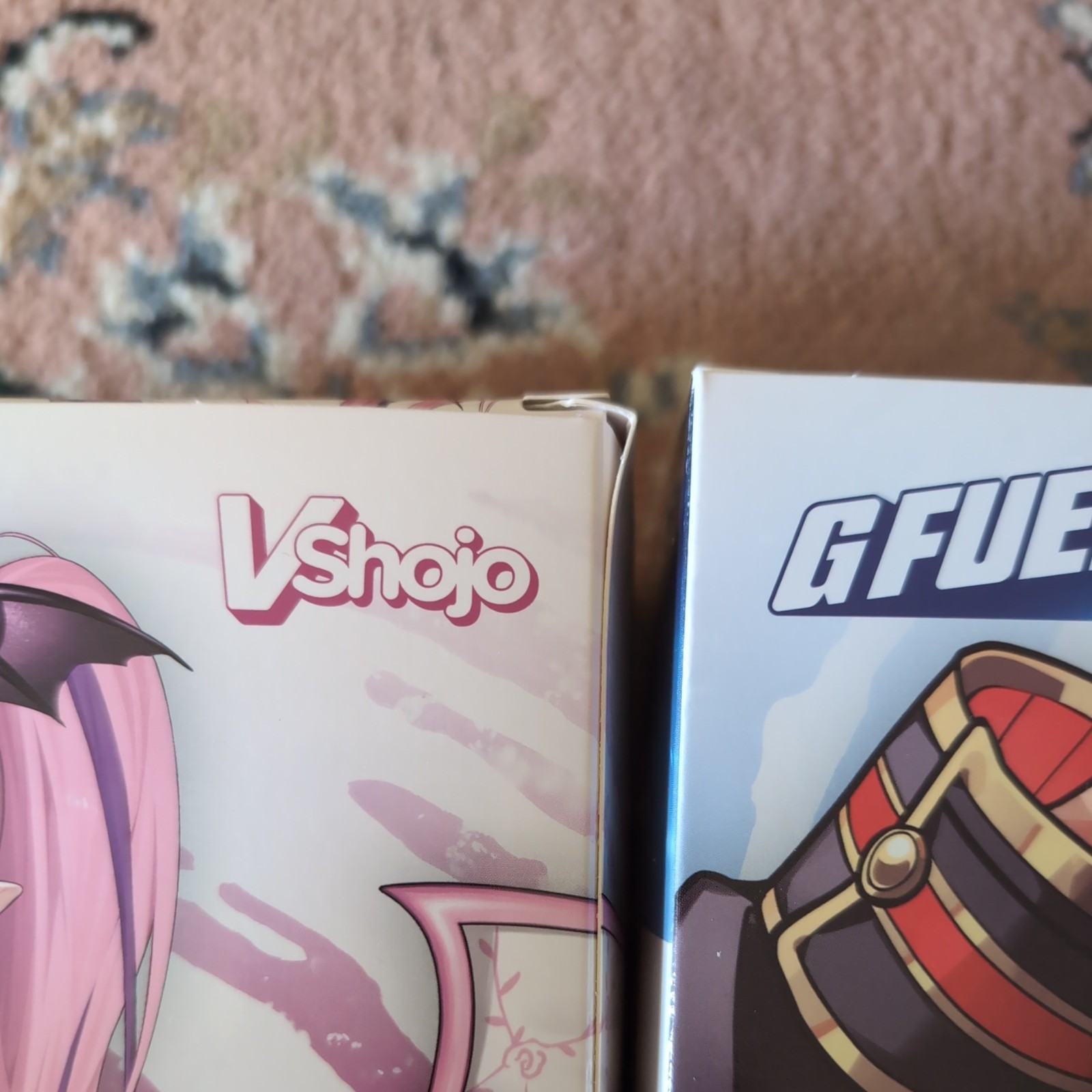 G Fuel VShojo Ironmouse K9 Kuro Projekt Melody Collector’s Box -READ DESCRIPTION