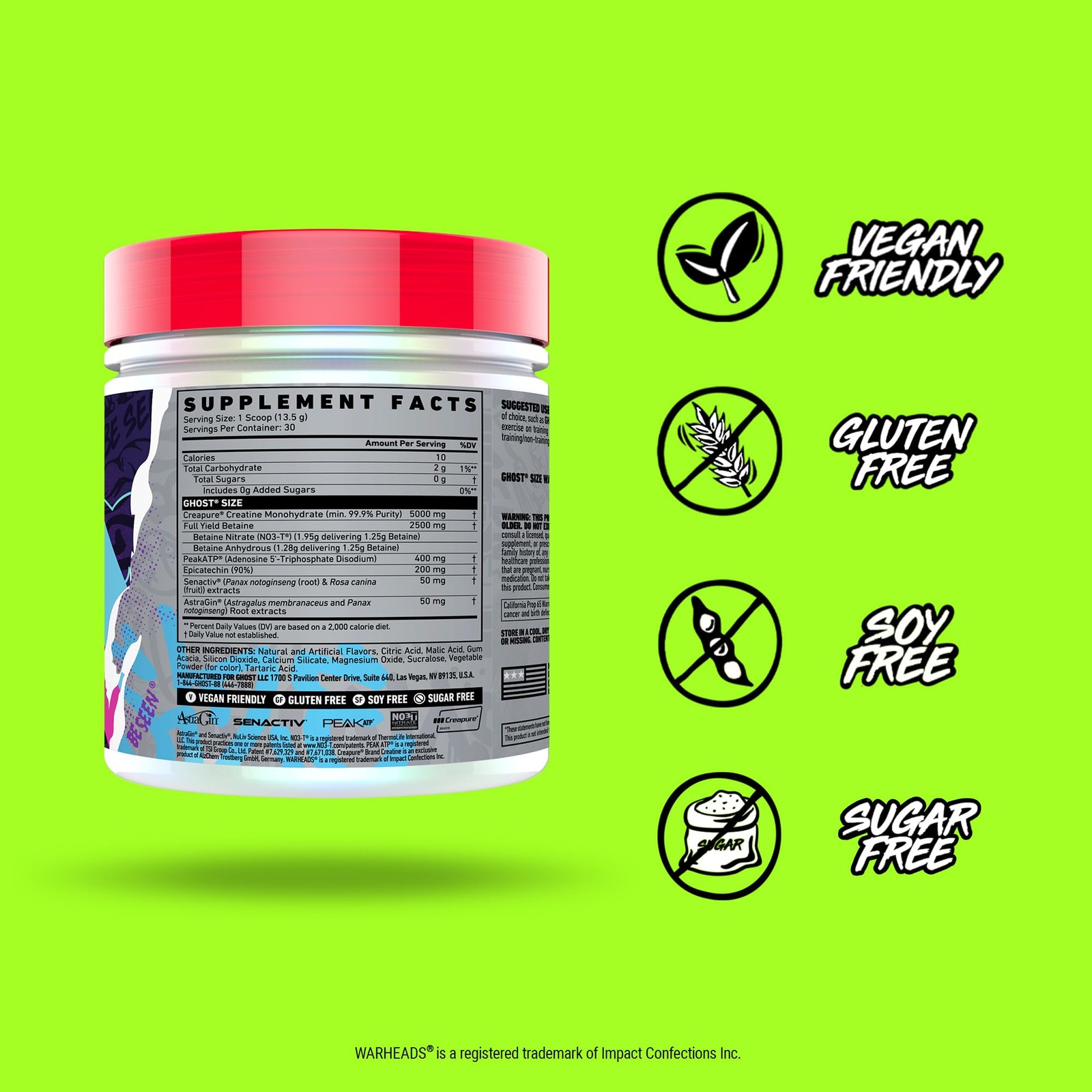 GHOST Size Muscle Builder Dietary Supplement – 14.3 Ounce (Pack of 1)