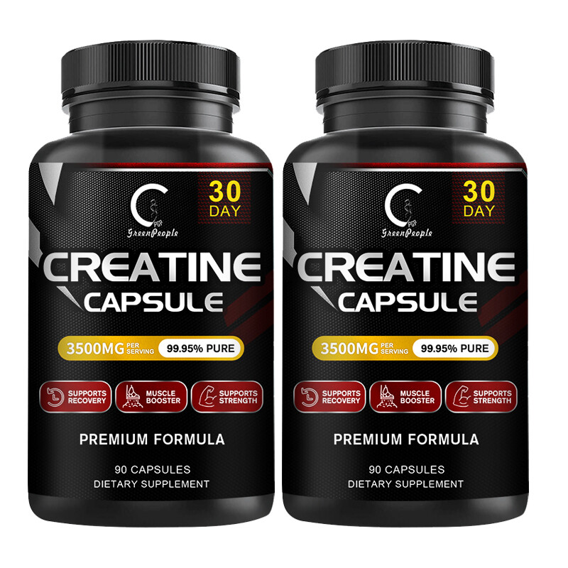 3500mg Creatine Monohydrate Capsules – Bodybuilding Muscle Growth – 90 Pills