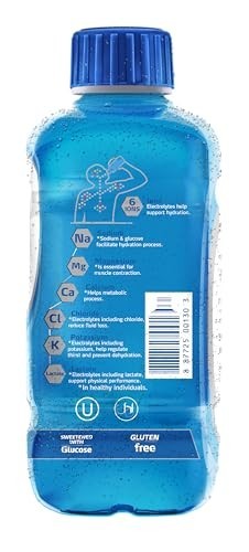 Electrolyte Drink Pack of 12 – Blue Raspberry Flavor, Hydration & Recovery, 21 F