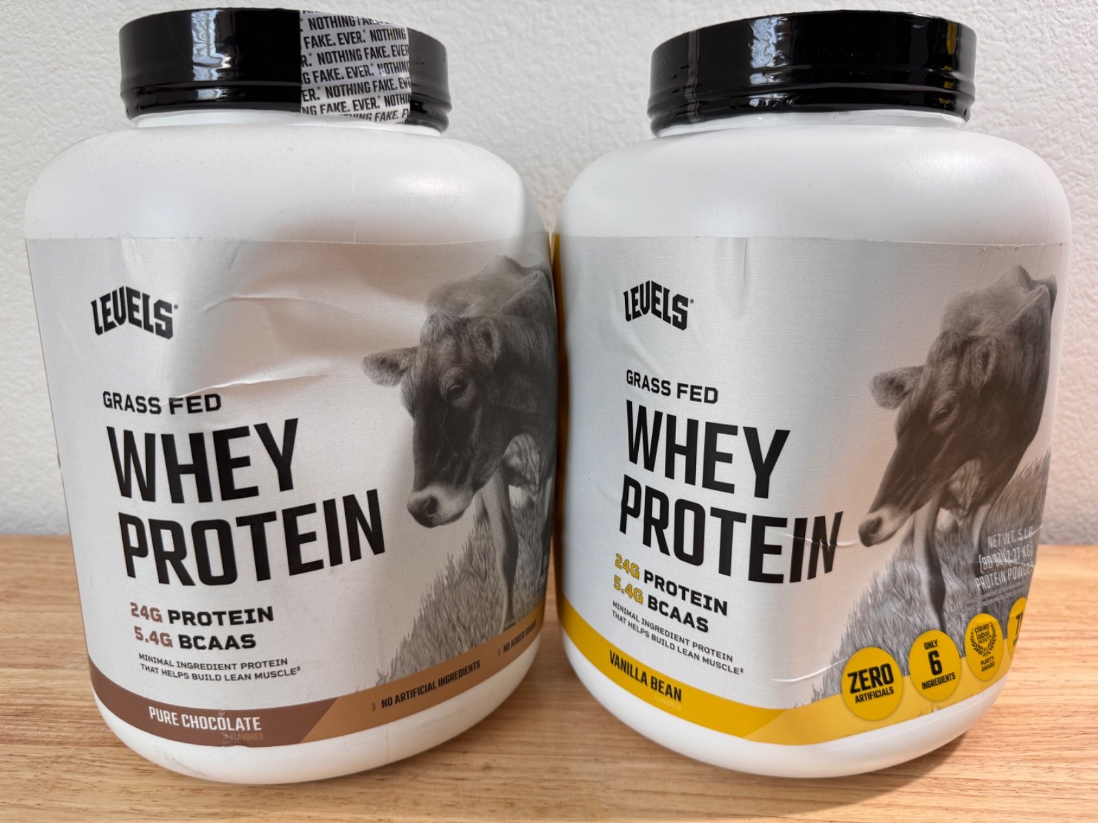 *Read* Grass Fed Whey Protein Powder, Vanilla Bean & Chocolate 5 lb (2.27 kg)